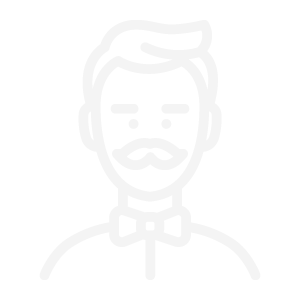 logo de caballero con bigote